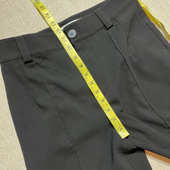 Zara Menswear Style Straight Leg Wide Leg Front Pleat Trousers - Picture 6 of 10